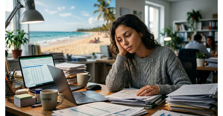 Эмоциональное и физическое истощение у женщин – как не «сгореть» на работе перед отпуском