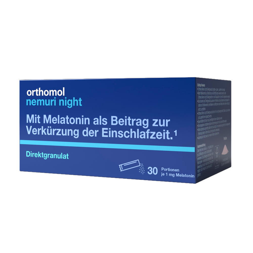 Orthomol Nemuri night (гранули прямої дії)