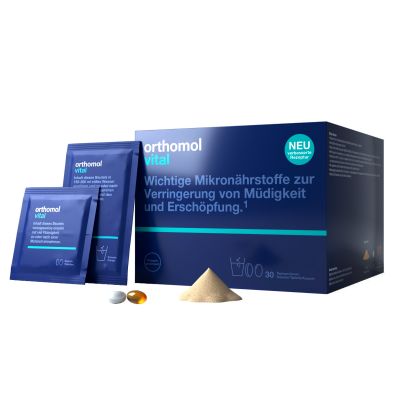 Orthomol Vital (гранулы со вкусом цитрусов - капсулы - таблетки)