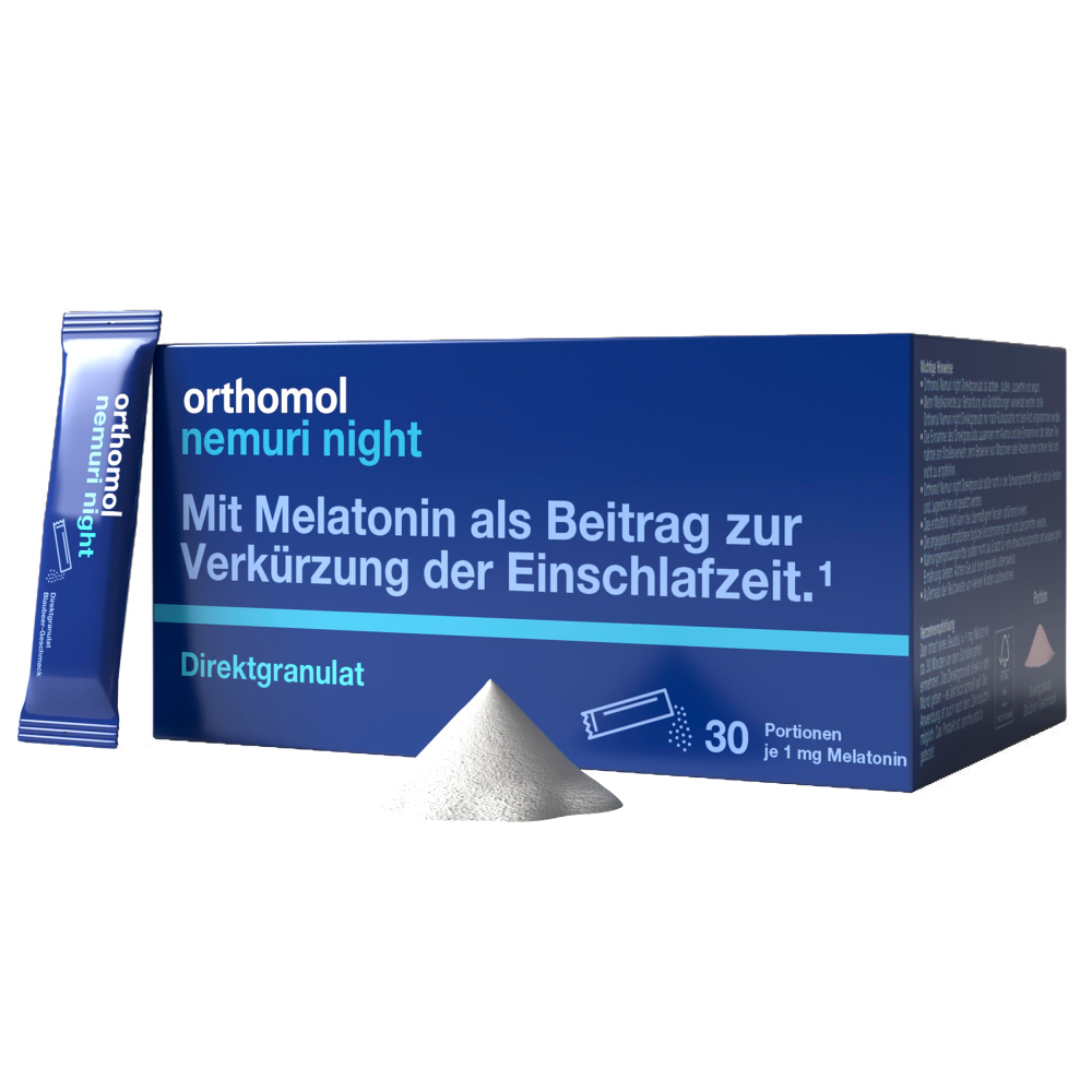 Orthomol Nemuri night (гранули прямої дії)