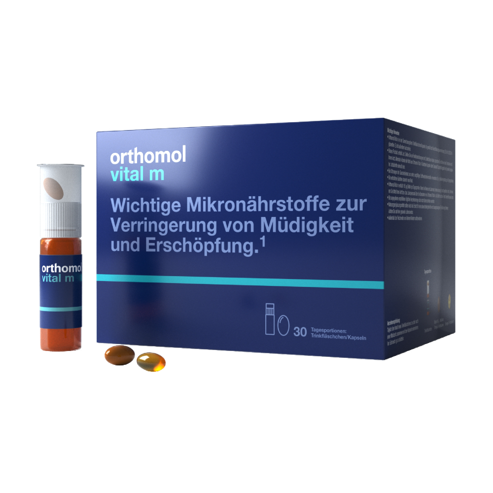 Orthomol Vital M (питьевая суспензия-капсулы)